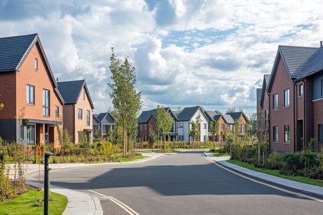 A residential street